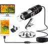 Microscope USB 8 LED USB 2.0 Microscope Numérique, Mini Caméra Endoscope Grossissement 40 à 1000x