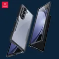 Xundd per custodia Samsung Galaxy Z Fold6 per Galaxy Z Fold 6 5 4 3 Cover per telefono custodia protettiva antiurto custodia trasparente trasparente