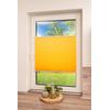 Plissee K-HOME "Klemmfix Pisa" Gr. 50, gelb, B:50cm H:210cm, Plissees, Crushed-Optik