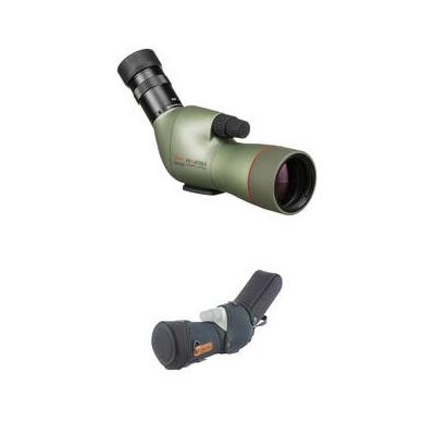 Kowa TSN-553 15-45x55 PROMINAR Spotting Scope with Neoprene Case (Angled Viewing TSN-553