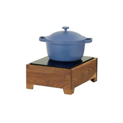 Cal-Mil 23181-78 Sydney Countertop Induction Range w/ 1 Burner - Walnut, 120v, Brown