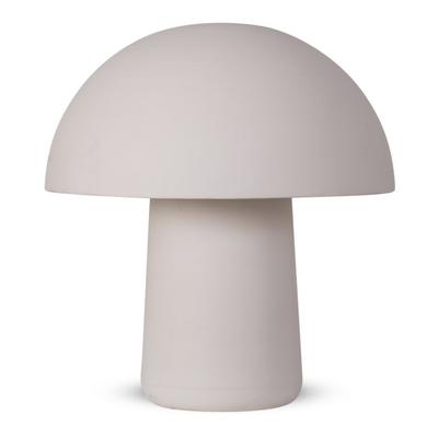 Tischleuchte CHAMPI - Tischlampe, Keramik in Beige, H28