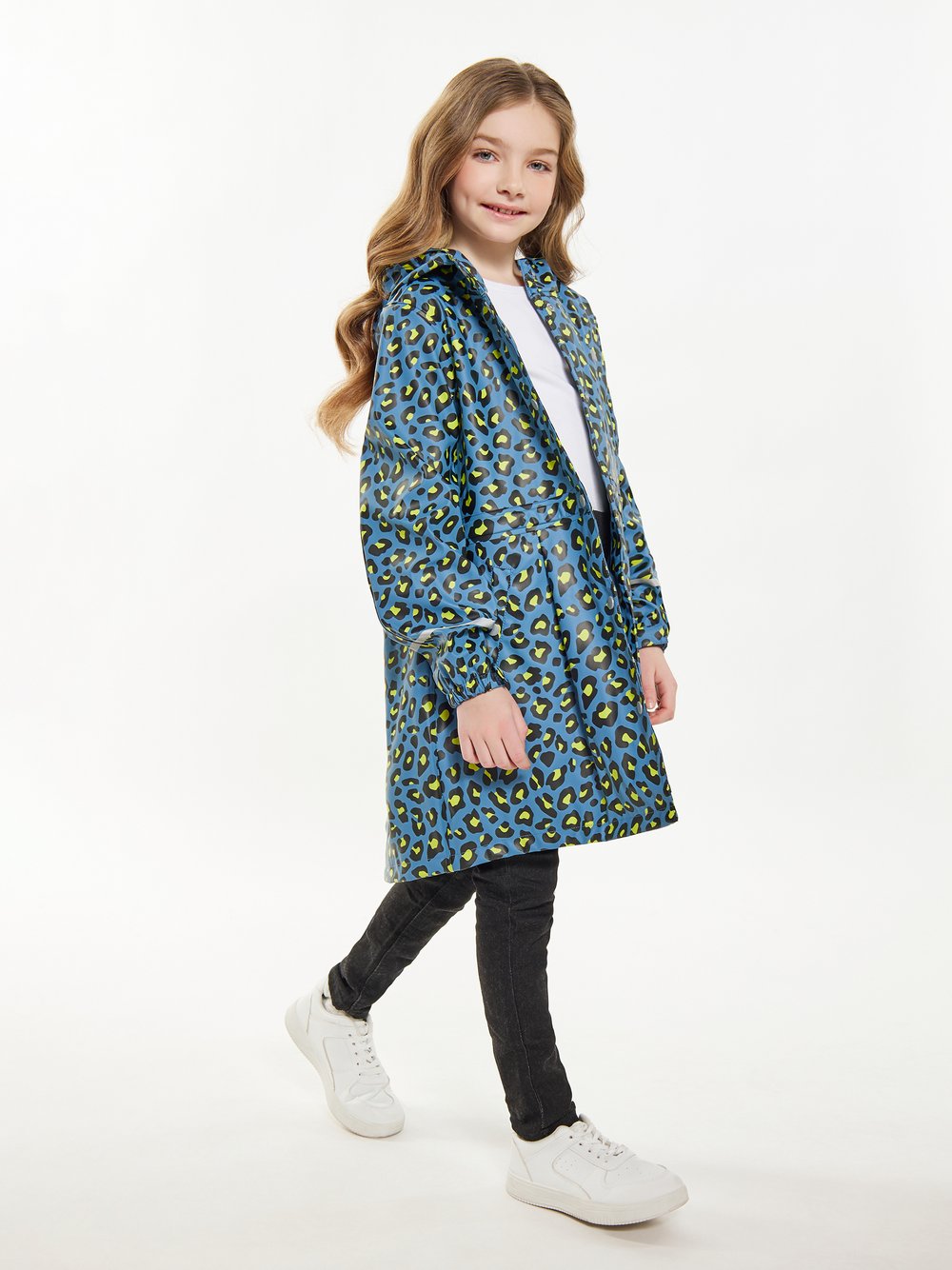 Schmuddelwedda (Kids) regenparka Mädchen blau, 122 Image