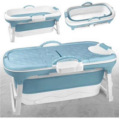 Yardin - Faltbare Badewanne Erwachsene Mobile badewanne Foldable Bathtub mit Abdeckung und