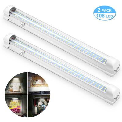 Ej.life - 2x108 led Innenraumbeleuchtung Auto Innenbeleuchtung dc 12V led Unterbauleuchte mit Image