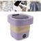 Eosnow - 6L tragbare Mini-Eimer-Waschmaschine, faltbar, automatische Mini-Waschmaschine mit sanftem