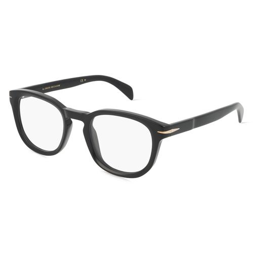 David Beckham DB 7050 Herren-Brille inkl. Gläser Vollrand Eckig Acetat-Gestell 50mm/22mm/150mm, schwarz