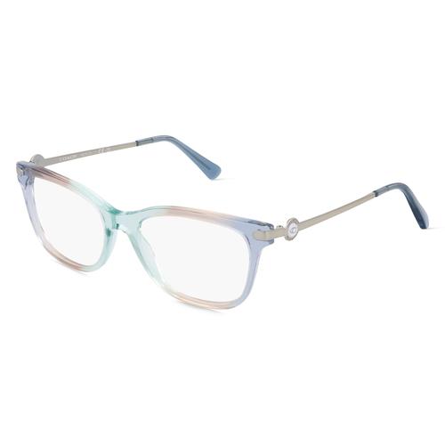 Coach HC6176 Damen-Brille inkl. Gläser Vollrand Eckig Acetat-Gestell 53mm/17mm/140mm, blau