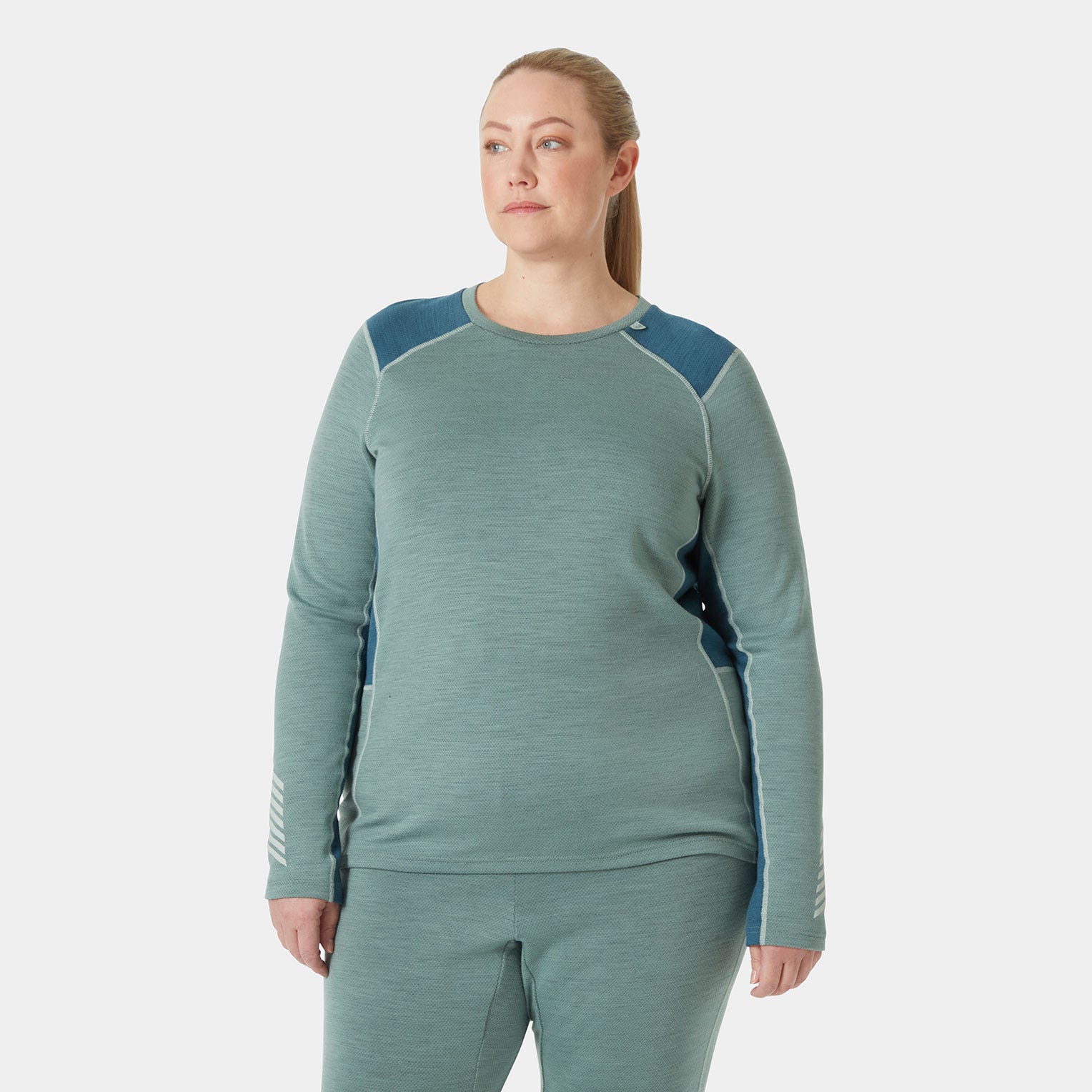 Helly Hansen Damen Lifa® Merino Midweight Plus Shirt Mit Rundhalsausschnitt 1X Image