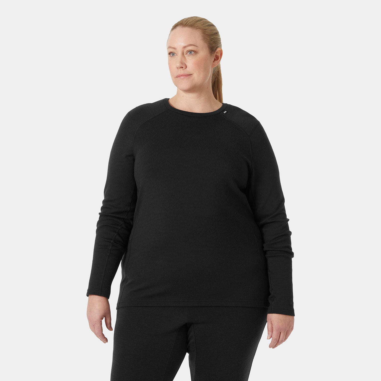 Helly Hansen Damen Lifa® Merino Midweight Plus Shirt Mit Rundhalsausschnitt 3X Image
