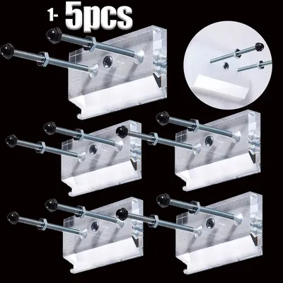 1-5pcs Skateboard Wall Mount Longboard Deck Hanger Display Stand Storage Holder Rack Indoor Floating
