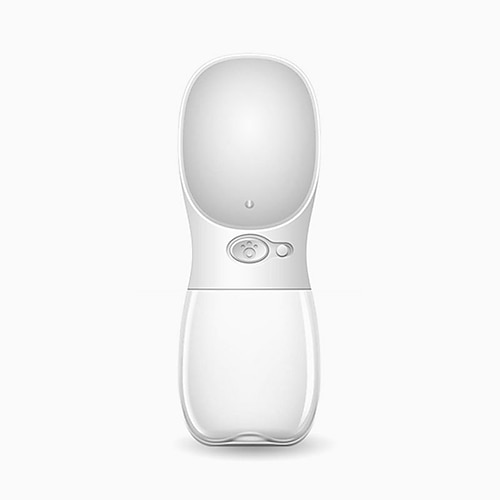 Hundewasserflasche tragbare Haustierwasserflaschen für kleine mittelgroße Hunde Wasserspender Welpenreise Trinkbecher mit Napf Hundezubehör für Outdoor-Spaziergänge Wandern BPA-frei Image