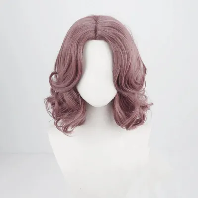 Game Melina Cosplay Wig Non-Player Character Guider Heat Resistant Synthetic Hair Halloween Role Play Wigs + Wig Cap