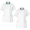 Giblor's - Casacca medicale donna Simon - xl - Bianco e blu - Bianco e blu