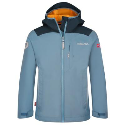Trollkids - Kids Bergen Jacket - Regenjacke Gr 116 türkis Image