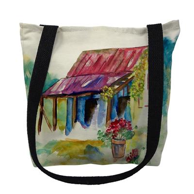 Barn & Geranium Small Tote Bag 13x13