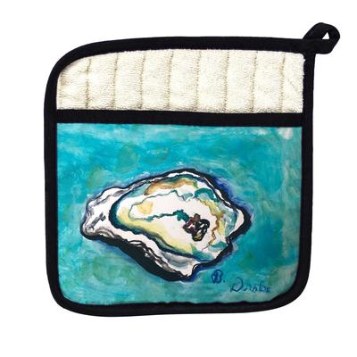 Single Oyster Pot Holder - 9x9