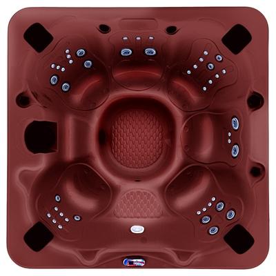 7-Person 45-Jet Premium Acrylic Bench Spa Standard Hot Tub with Ozonator and Bluetooth Sound System