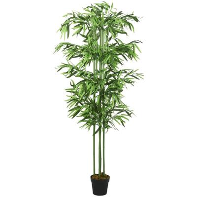 Bambusbaum Künstlich 240 Blätter 80 cm Grün vidaXL