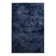 Tappeto in microfibra densa blu navy 80x150 cm
