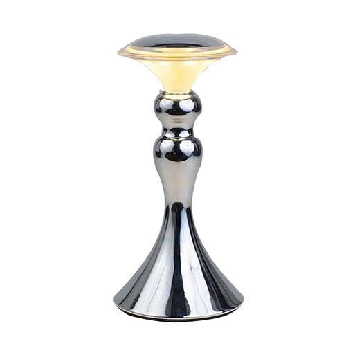 LED-Schreibtischlampe, berührungsgesteuert, Leselichtleiste, Metalltischlampe, tragbare Batterie-Tischlampe, Retro-Nachtlicht, LED-Restaurant, Schlafzimmer, Nachttisch, Restaurant, USB-Ladelicht, Image