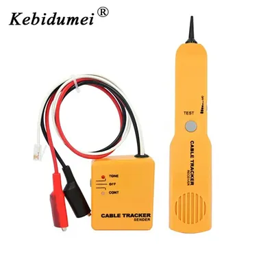 New RJ11 Network Tester Phone Telephone Cable Tester Toner Wire Tracker Tracer Diagnose Tone Line