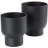 Ebuy24 - Fulda abris pour plantes lot de 2 pièces noir.