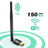 EDUP 150mbps USB Bluetooth WiFi Adapter 802.11n USB 2.0 Adapter for Laptop Desktop PC Black