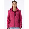Softshelljacke DEPROC ACTIVE "DECORAH PEAK V WOMEN", Damen, Gr. 44 (L), rot (azalea), 96% Polyester; 4% Elastan, casual, tailliert, Langarm gerader Abschluss mit verstellbarem Klettverschluss,mit Windstopper, Jacken, mit abnehmbarer Kapuze