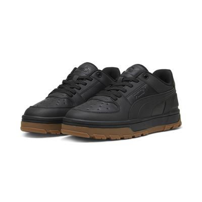 Sneaker PUMA "Caven 2.0 Abrupt Sneakers Erwachsene", Gr. 45, schwarz (schwarz gum weiß beige), Obermaterial: Synthetik, Textil; Futter: Textil; Laufsohle: Gummi, Schuhe Image