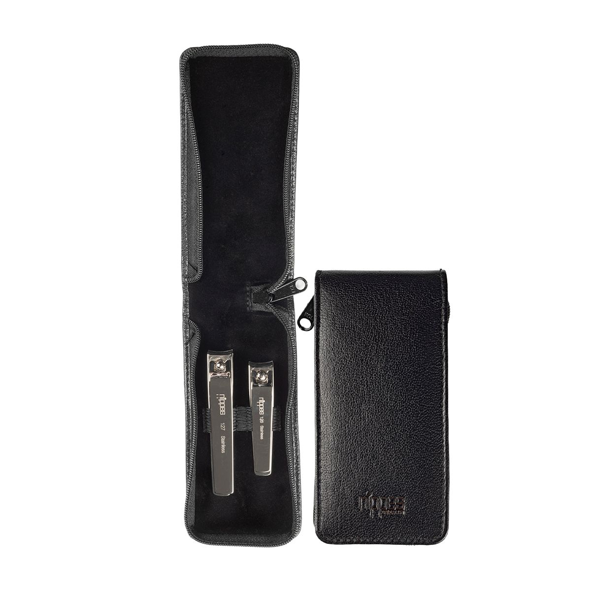 nippes Solingen Custodia con cerniera, Duo di tagliaunghie 1 St