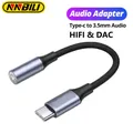 NNBILI Type-C 3.5 Jack cavo Audio adattatore da USB C a Jack da 3.5MM accessori per telefoni adattatore Cabo USB C adattatore USB C cuffie