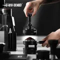 Strumenti WDT rotanti, agitatore per caffè espresso a 14 aghi da 0,25 mm con supporto, strumento di distribuzione dell'agitatore per caffè espresso per barista