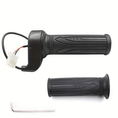 TEMU Electric Cycle Throttle Handle - Single Accelerator For Enhanced Speed Control, Durable Plastic Construction, Fits Electric Bicycles & Tricycles