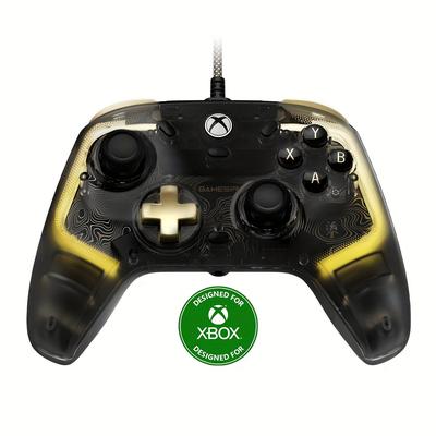 TEMU Gamesir Flux Enhanced Wired Controller For Xbox, Rgb Lighting And Hall Effect Joystick, Compatible With Xbox Series X|s, Xbox One, Windows 10/11 Pc - Officially Licensed