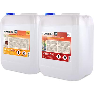 Höfer Chemie Gmbh - 2 x 10 l Probierset flambiol® Bioethanol