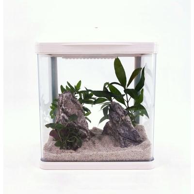 HR-230 weiß Nano Aquarium Komplettaquarium Mini Aquarium+Filteranlage Image