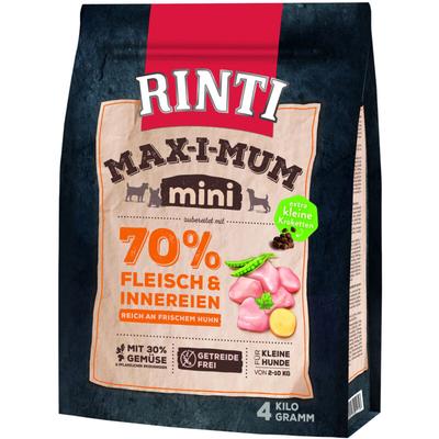 Rinti - max-i-mum Mini Huhn 4 kg Trockenfutter Hunde Image