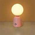 macaron piccolo tavolo luce luce di lettura touch control tavolo luce portatile batteria da tavolo retro luce di notte led ristorante comodino ristorante usb di ricarica luce 1pc