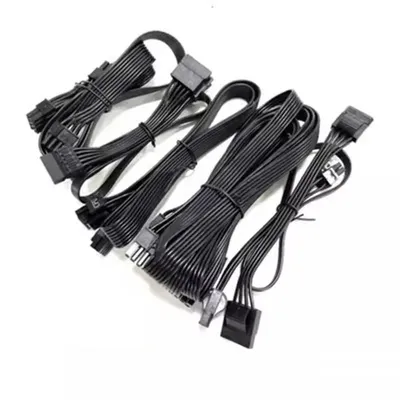 8/6P To GPU8(6+2)pin CPU8pin(4+4)pin SATA IDE Molex Power Cable for Segotep GM650 GM750 GM850 1000W