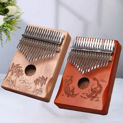 Lydesy Kalimba Thumb Piano kit 17Key Manual Tuned Calimba Portable Finger Piano Birthday Festival