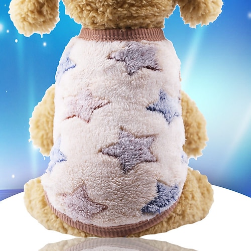 Hunde Katzen Pullover Weste Elegant Kuschelig bezaubernd Atmungsaktiv Weich Alltagskleidung Casual Hundebekleidung for Buldogge Bichon Frise Spitz Small Mittelmäßig Image