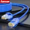 AMPCOM Ethernet Cable, CAT6A Ultra Thin RJ45 Lan Cable UTP RJ 45 Networking Cable Patch Cord for Desktop Computers Modem Router