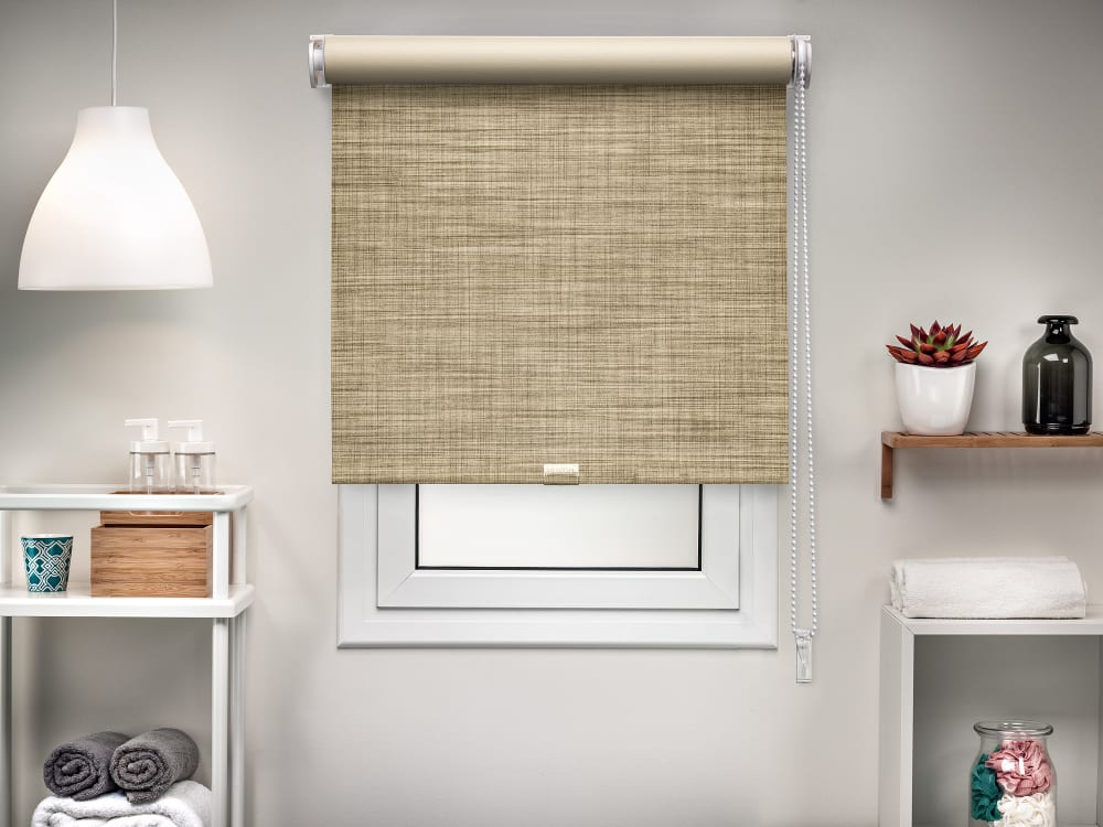 Store enrouleur occultant 90 x 250 Marron clair