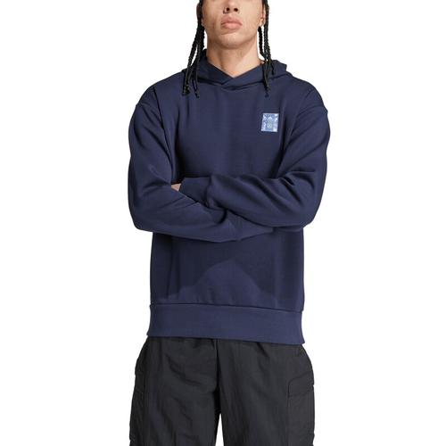 Ajax adidas SZN Kapuzenpullover – Marineblau