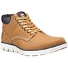 Schnürboots TIMBERLAND "BRADSTREET MID LACE UP SNEAKER", Gr. 42, gelb (wheat), Leder, sportlich, Schuhe, Winterstiefel, Schnürstiefel, Winterschuhe