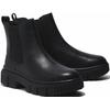 Chelseaboots TIMBERLAND "GREYFIELDMID CHELSEA BOOT", Gr. 39,5, schwarz, Leder, sportlich, Schuhe, Winterstiefel, Schnürstiefel, Winterschuhe