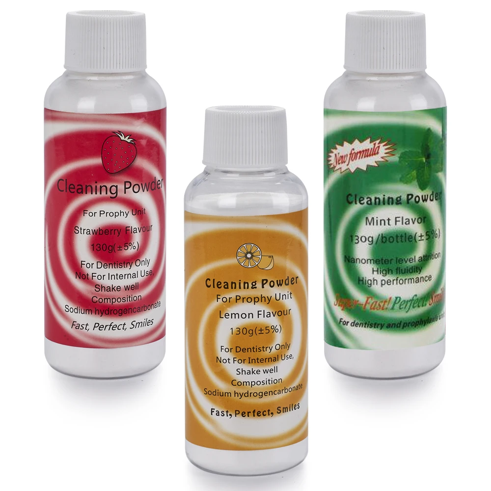 Professionelles Zahnreinigungspulver für Prophy Jet Polierer, Luftpulver, Zahnpolitur, Dekontamination Image