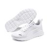 Sneaker PUMA "ANZARUN LITE JR", Gr. 37,5, weiß (puma weiß, puma weiß), unifarben, sportlich, Schuhe