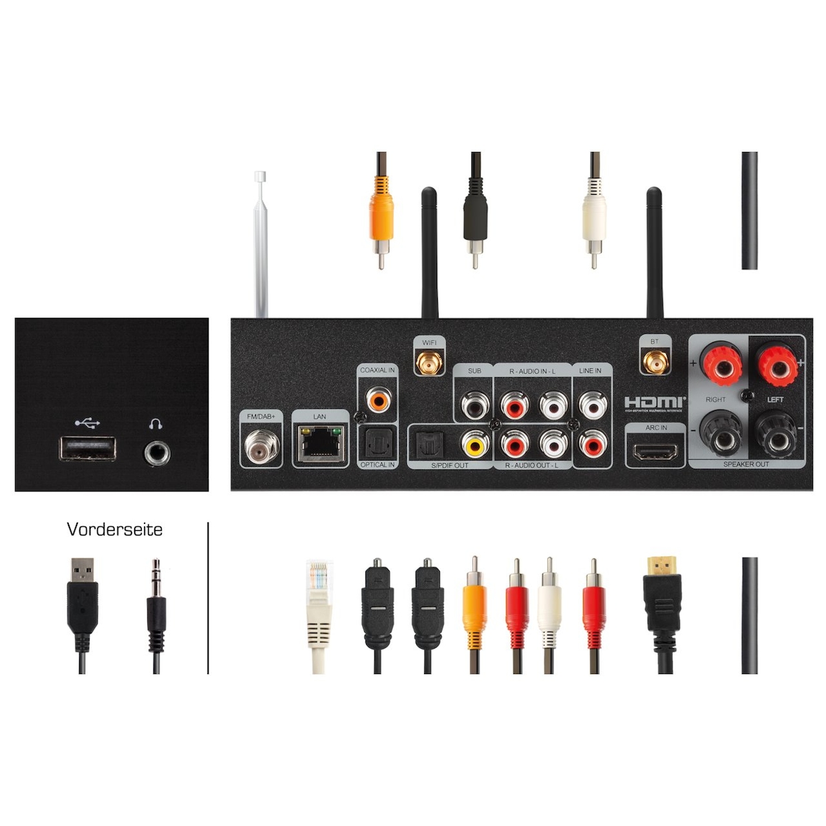 Imperial DABMAN i560 CD Internet Digital Schwarz Image